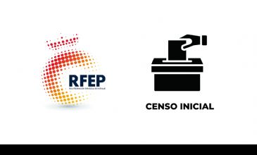 Publicado el censo inicial para las elecciones de la RFEP 2024