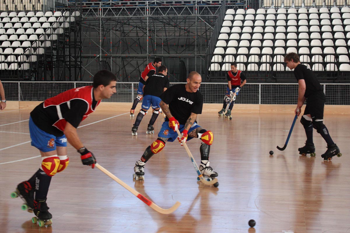 La Selección Española de hockey sobre patines entrena por primera vez