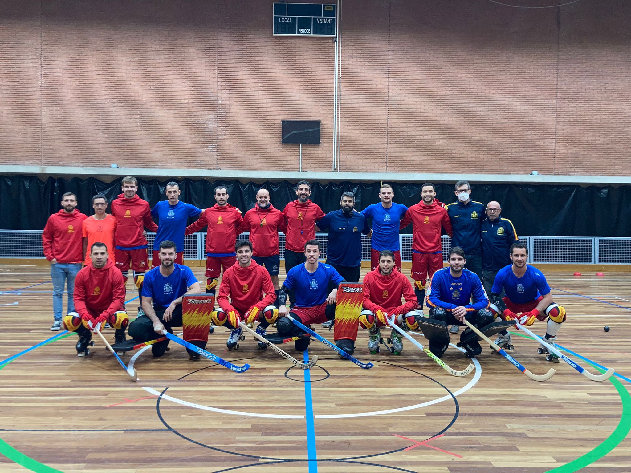 La selección española absoluta arranca su el Europeo 2021 - Hockey Patines