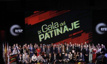 La familia del patinaje español celebra un 2023 lleno de éxitos