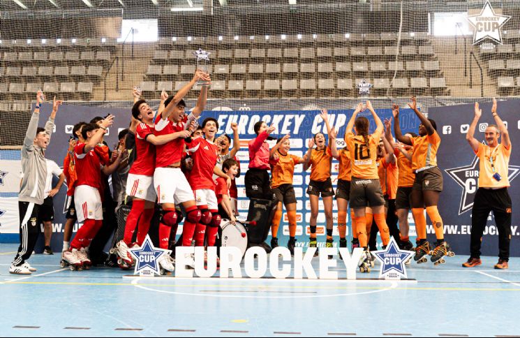 HC Salt y SL Benfica, campeones de la Eurockey Cup 2025