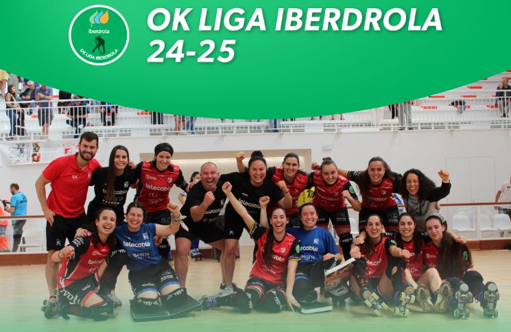 El Telecable HC, campen de la OK Liga Iberdrola 24/25