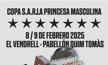 Horarios Oficiales para la Copa de S.A.R. la Princesa Masculina 2025