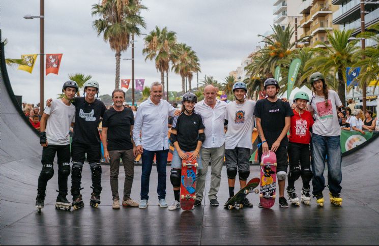 Lloret se convierte en capital del skate y roller este fin de semana con la primera parada vertical de las Iberdrola Skate Series 2025