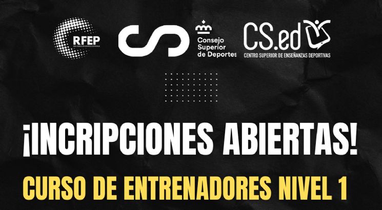 INSCRIPCIONES ABIERTAS PARA LOS CURSOS DE ENTRENADOR DE NIVEL 1!