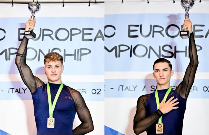 LUCAS YEZ Y GUILLERMO GMEZ, CAMPEONES DE EUROPA SNIOR Y JUNIOR 2025