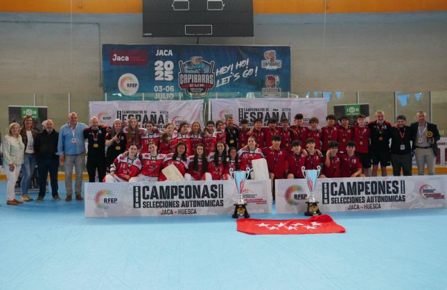 La Federacin Madrilea de Patinaje, campeona de Espaa de Selecciones Autonmicas Femenino y Masculino 2025
