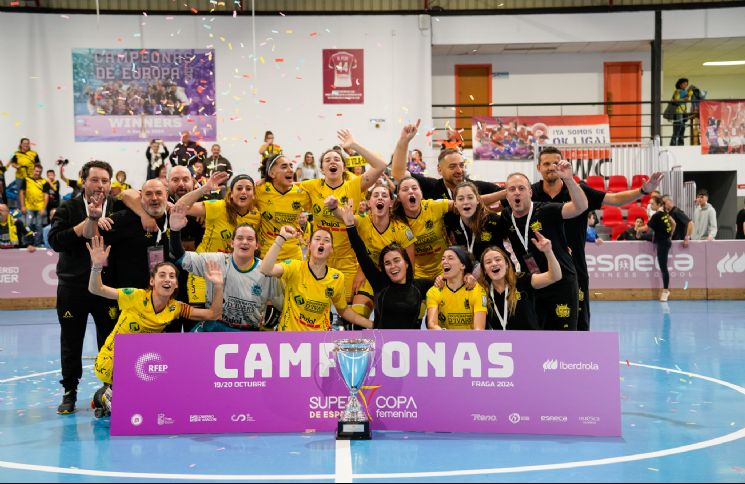 El Vila-sana Coop. D'Ivars se proclama campen de la Supercopa de Espaa Femenina 2024