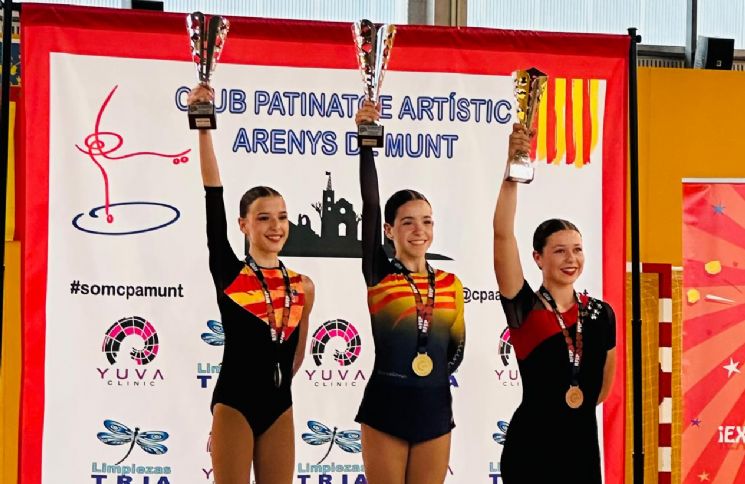 Finaliza el Campeonato de Espaa de Patinaje Artstico en lnea que se ha disputado en Arenys de Munt!