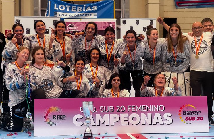 El HC Castelln y el CPL Valladolid A, nuevos campeones de Espaa junior y sub20 femenino