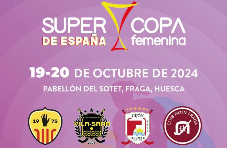 Preparadas para la Supercopa de Espaa Femenina de Fraga 2024!