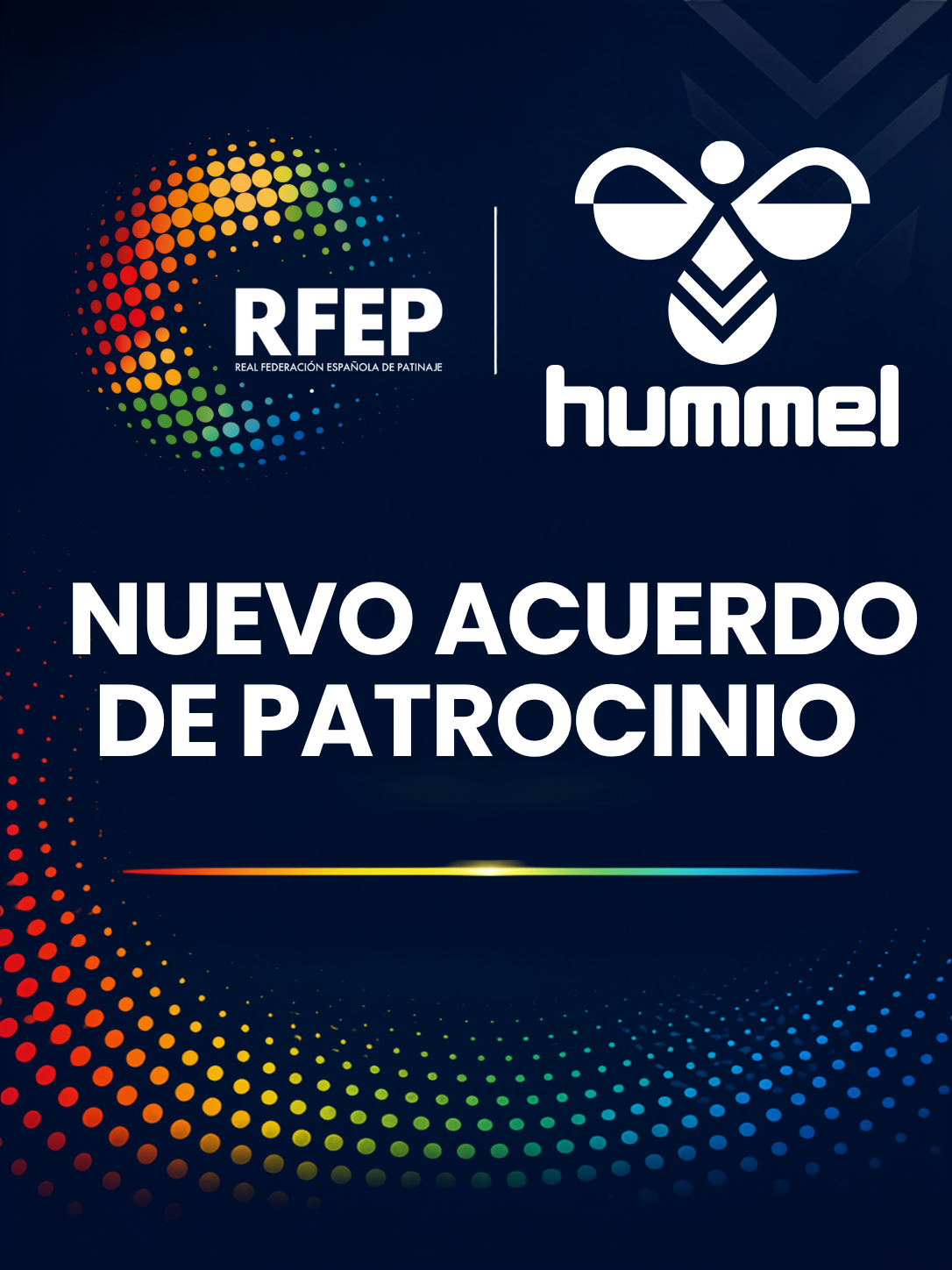 La Real Federación Española de Patinaje y la marca deportiva Hummel firman un histórico acuerdo de patrocinio técnico
