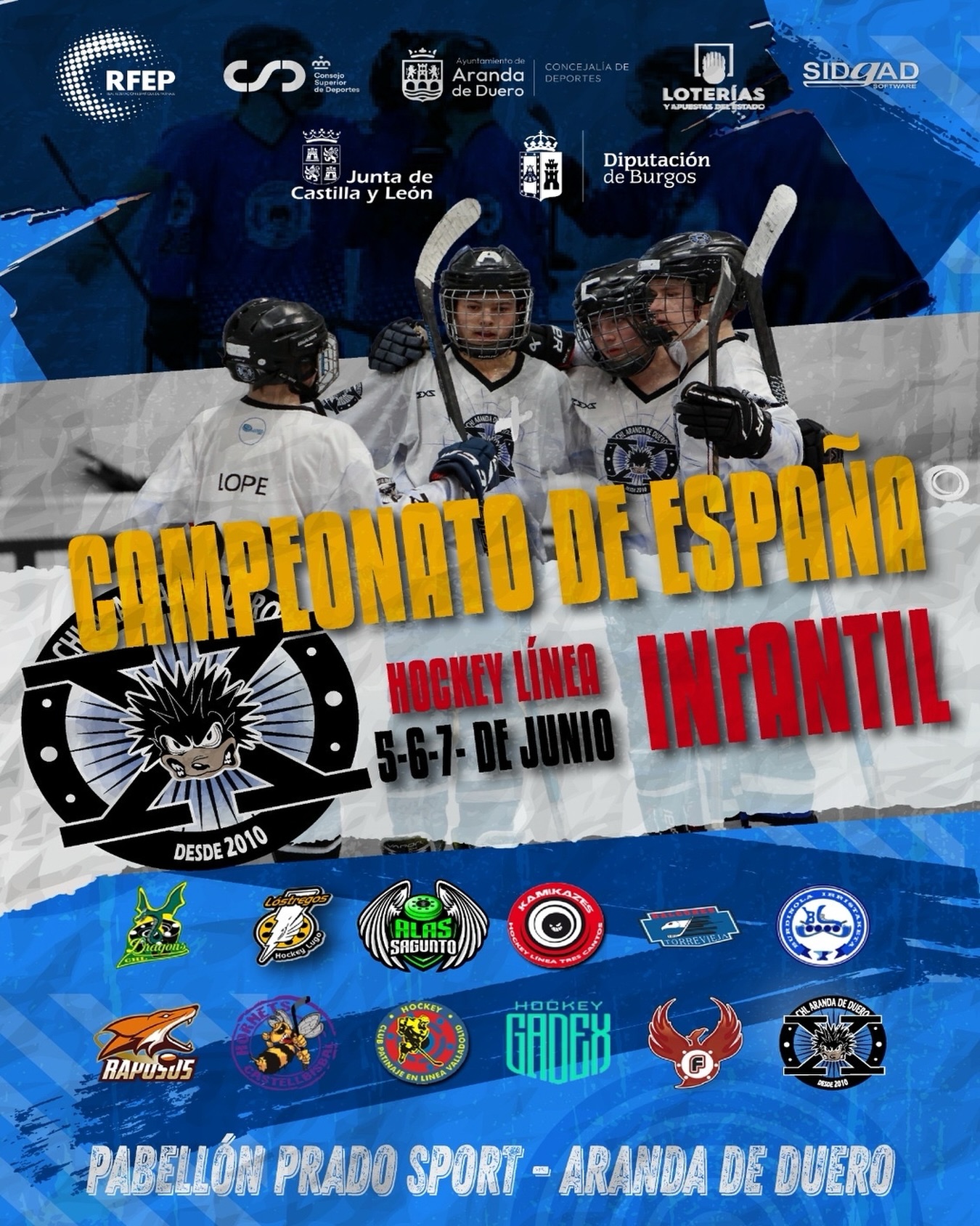 ARANDA DE DUERO YA ESTÁ PREPARADA PARA EL CAMPEONATO DE ESPAÑA INFANTIL 2026