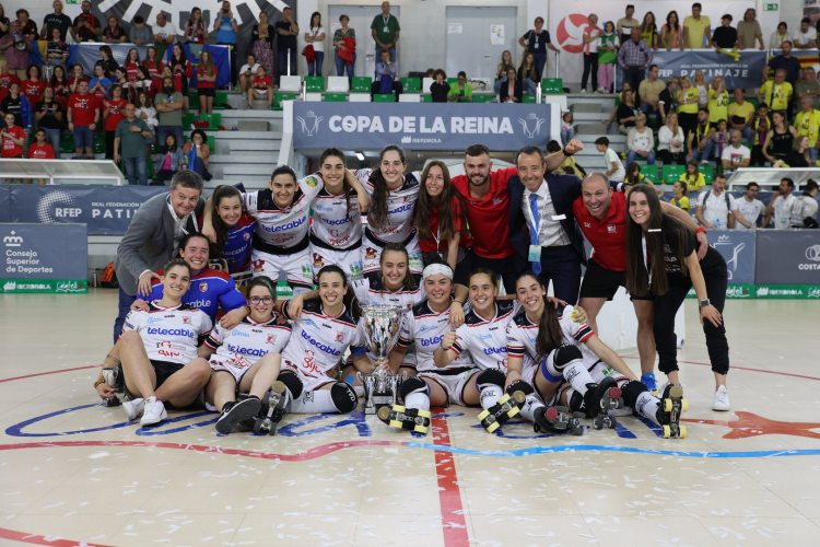 Telecable HC, campeonas de la Copa de la Reina Iberdrola 2023