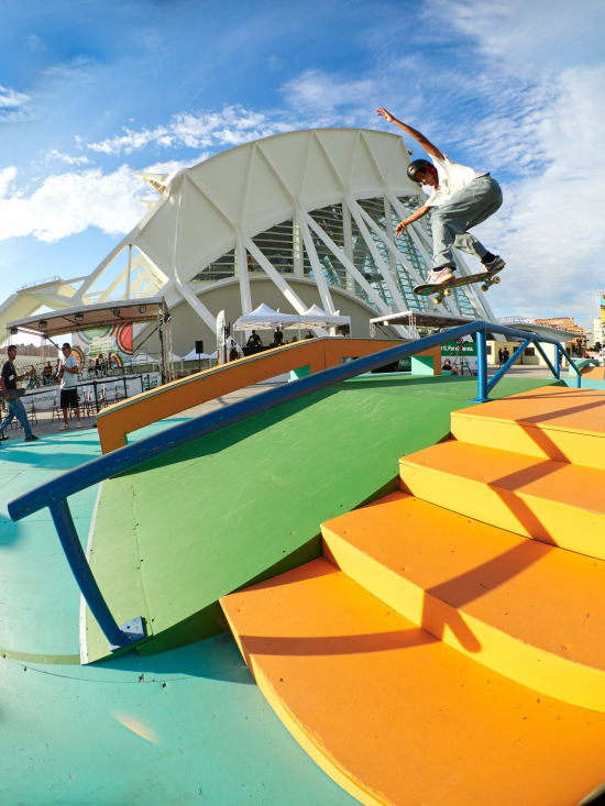 Así convierte GRAVITEO el Circuit de Barcelona-Catalunya en el mayor encuentro de skate, scooter y roller freestyle de España