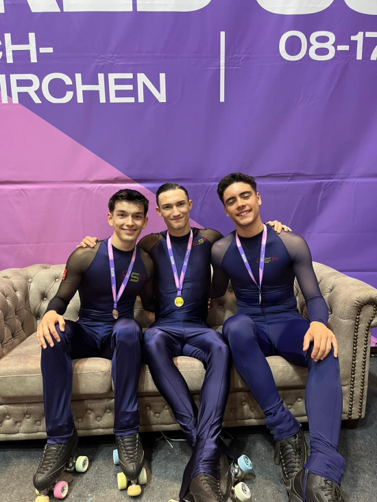 España cierra la World Cup de Garmish con un espectacular botín de medallas y un histórico dominio en Sénior Masculino Libre