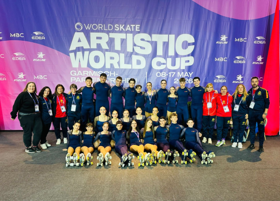 España cierra la World Cup de Garmish con un espectacular botín de medallas y un histórico dominio en Sénior Masculino Libre