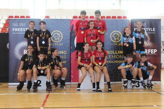 Rolling Lemons y Club Freestyle Madrid brillan en el Campeonato de España por Equipos de Inline Freestyle