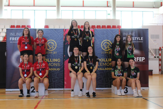 Rolling Lemons y Club Freestyle Madrid brillan en el Campeonato de España por Equipos de Inline Freestyle