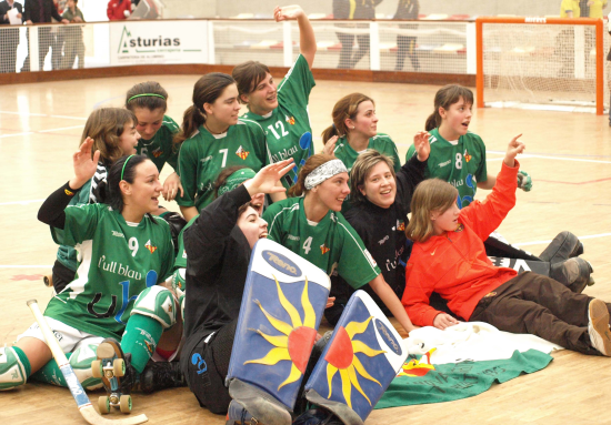 El Vilanova L'Ull Blau se proclama campeón de la Copa de la Reina