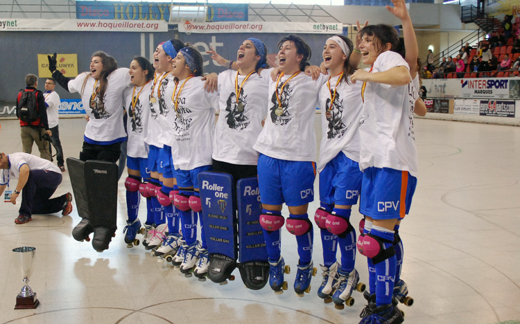 El CP Voltregà conquista su quinta Copa de la Reina de hockey sobre patines